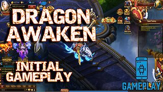 [Gameplay] Dragon Awaken - Intro - First Steps and Menus - Browser Game