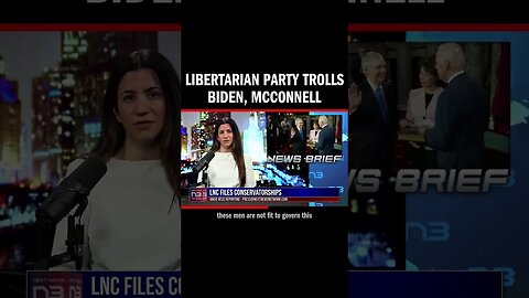 Libertarian Party Trolls Biden, McConnell