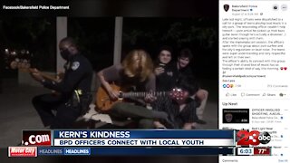 Kern's Kindness - BPD officers connect with local youth