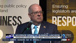 Maryland Governor Larry Hogan delivers 5th annual State of Business address