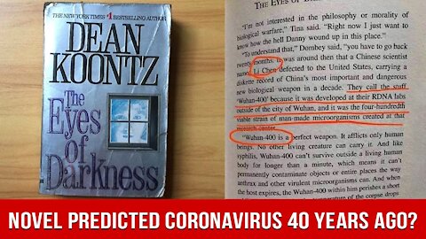 Dean Koontz's 1981 Book "The Eyes Of Darkness" Prediction Of 2020 Wuhan CHINA Coronavirus