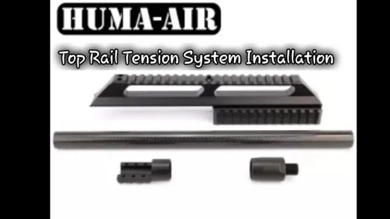 Installing The Huma Air Extended Scope Rail And Tension System Fx Impact M3 Tension System 0843