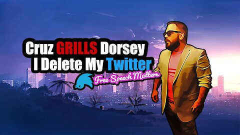 Cruz Grills Dorsey, I delete my Twitter account!