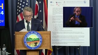 WATCH: Governor DeWine's Tuesday COVID-19 update