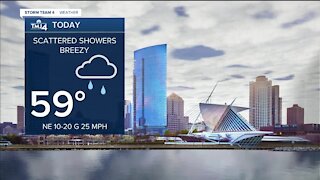 Cool fall weather, chance of rain Wednesday