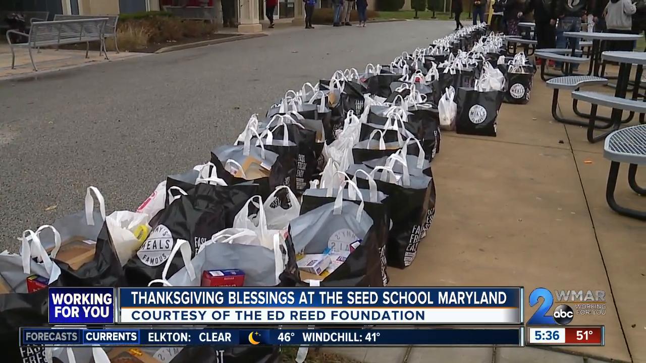Thanksgiving Blessings at the SEED School of Maryland