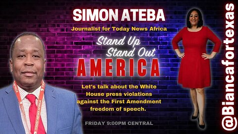 Stand Up Stand Out America with Simon Ateba