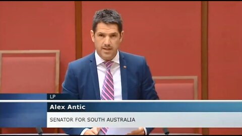 Australian Senator Alex Antic Calls Out The WEF As A Dangerous Marxist Organization