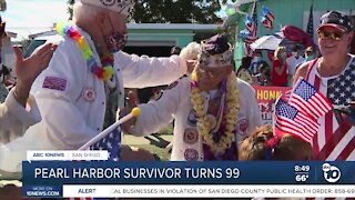 San Diego Pearl Harbor survivor turns 99
