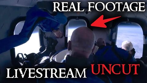 Blue Origin Launch to Space, Zero G & Landing, Full uncut Livestream From Cabin DEBUNKS FLAT EARTH