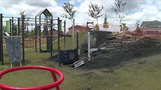Police investigating fire at popular Windsor playground that caused nearly $300K in damage