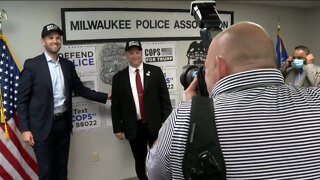 Eric Trump visits Milwaukee, highlights President Trump's support for law enforcement