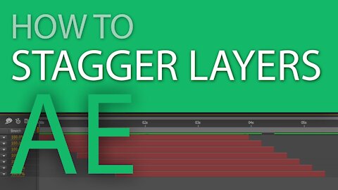 After Effects Stagger layers