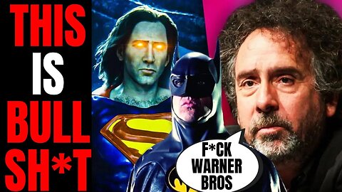 Tim Burton SLAMS Warner Bros For The Flash DISASTER | HATES That His Batman And Superman Were RUINED