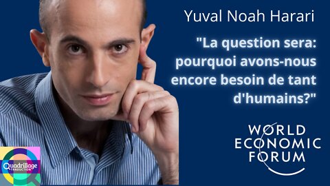 Yuval Noah Harari, principal conseiller du Forum Economique Mondial