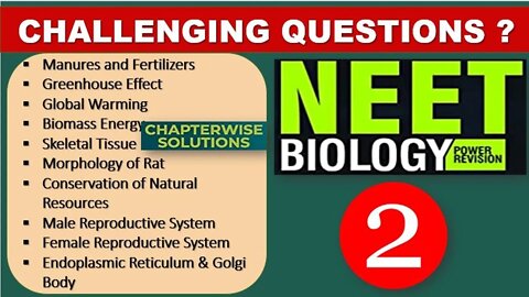 NEET BIOLOGY | Part - 2