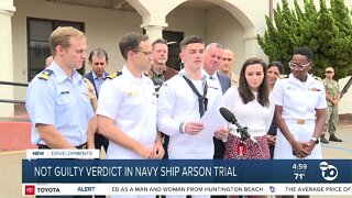 Sailor found not guilty in fire that destroyed USS Bonhomme Richard