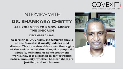 Dr. S. Chetty Interview: The Omicron - All You Need to Know!