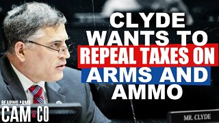 Gun store owner and congressman wants to repeal all taxes on arms and ammo