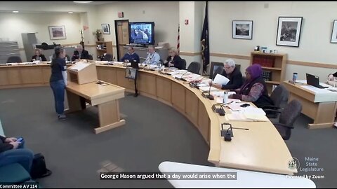 Maine Committee Hears Convention of States (May 19, 2023)