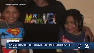 8-year-old shooting survivor released from hospital