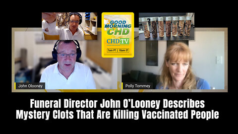 Funeral Director John O’Looney Describes Mystery Clots That Are Killing Vaccinated People