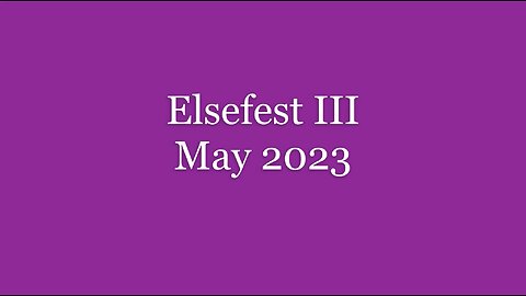 Elsefest III 2023