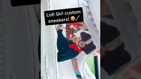 Lofi Girl Custom Sneakers 👟✨