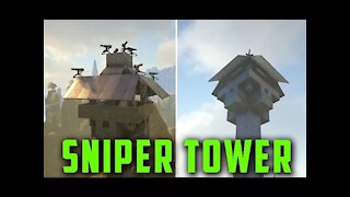 Ark - How to Build a SNIPER Tower [Tutorial]