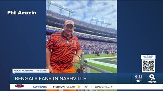 Bengals fans hit the road for Nashville