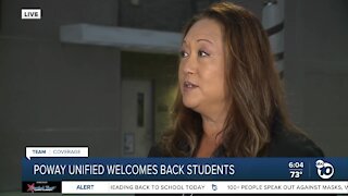 Poway Unified superintendent talks about first day of school