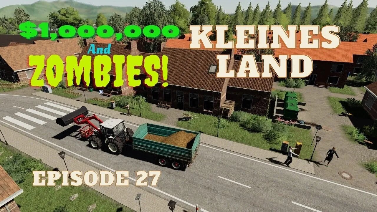 Kleines Land Episode 27 1000000 And Zombies Lets Play Fs19 Pc 7161