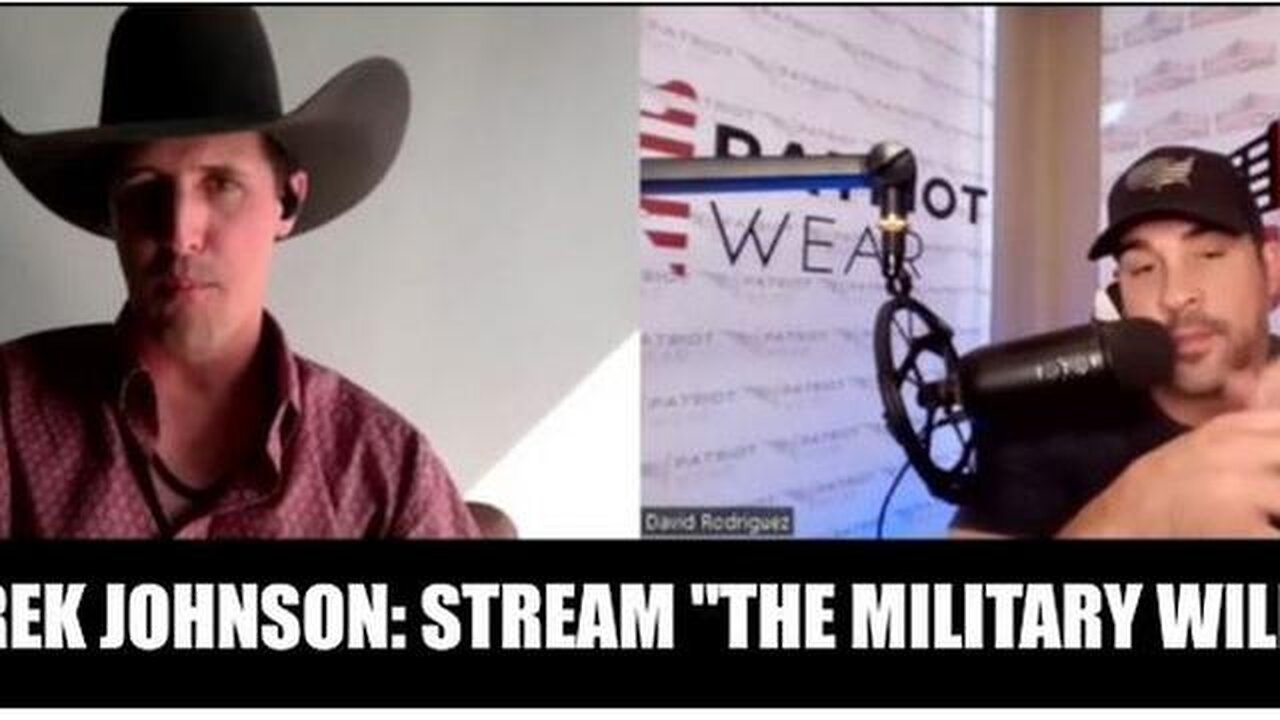 Derek Johnson Stream The Military Will Move Trump News