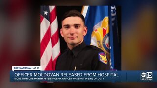 Officer Moldovan released from hospital