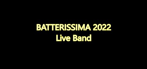 BATTERSSIMA 2022 - LIVE BAND