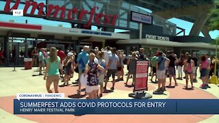 Proof of COVID-19 vaccine or negative COVID-19 test will be required to attend Summerfest