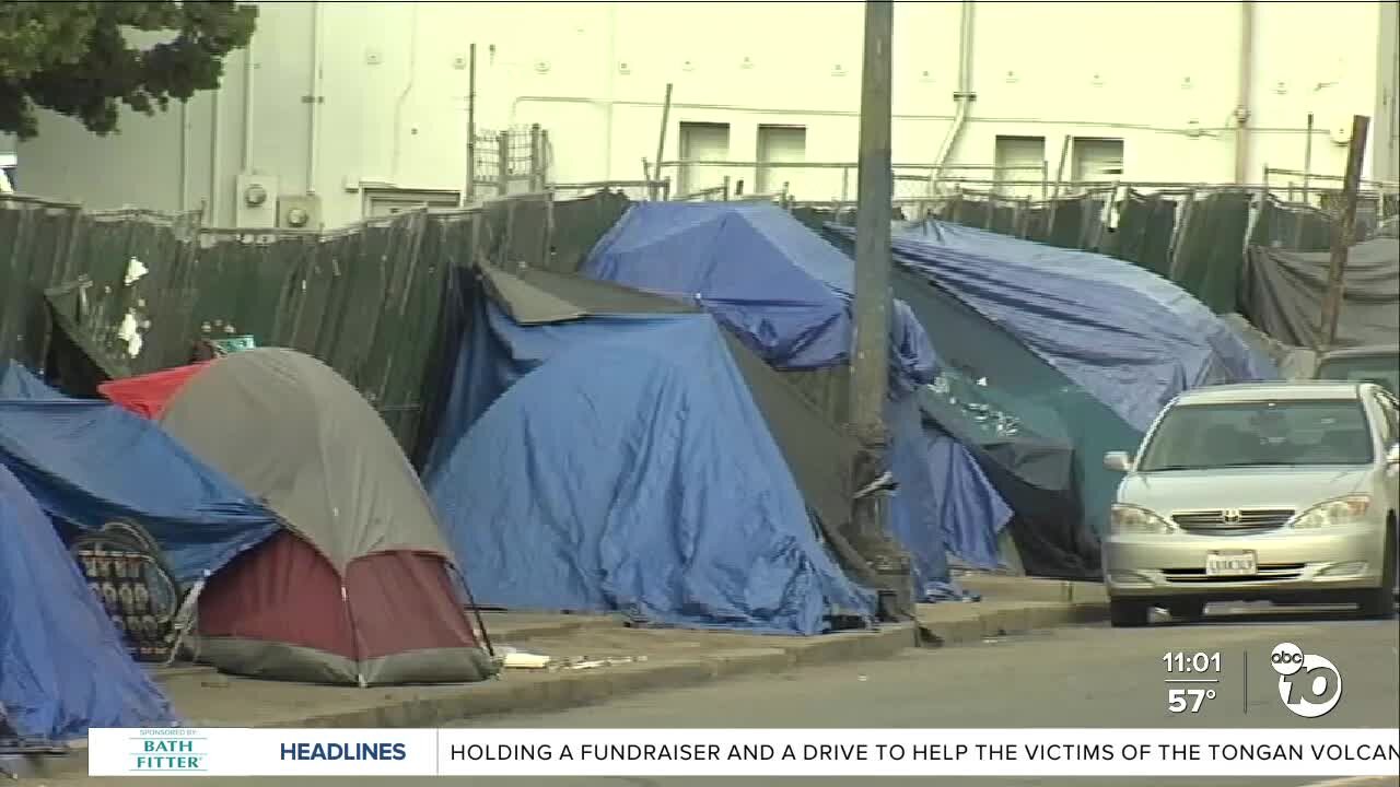 San Diego homeless shelters impacted by COVID surge