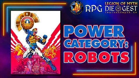 [90-1] - Palladium Books HEROES UNLIMITED 2E - Power Category: ROBOTICS