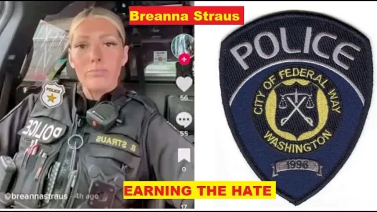 Federal Way Police Officer Breanna Straus Threatens Public With Her ...