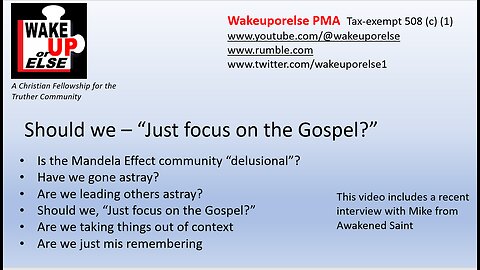 My response to the Unconvinced when people say..."You should just preach the Gospel.""