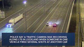 Shooting on Ohio highway captured on video