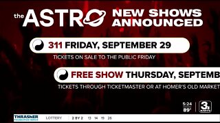 La Vista's new Astro Theater adds two more acts to lineup, including 311