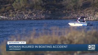 Woman seriously injured in incident at Lake Pleasant