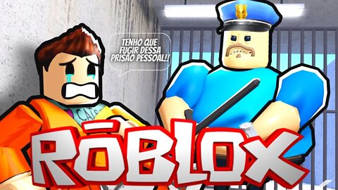 Roblox - ESCAPE DO POLICIAL MALUCO DO ROBLOX (Escape Siren Cop's Prison)