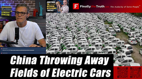 China is Throwing Away Fields of Electric Cars - Letting them Rot!