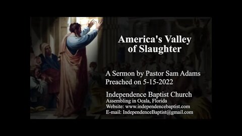 America's Valley of Slaughter