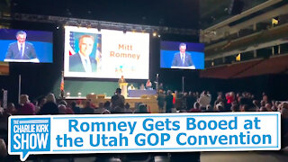 Romney Gets Booed at the Utah GOP Convention