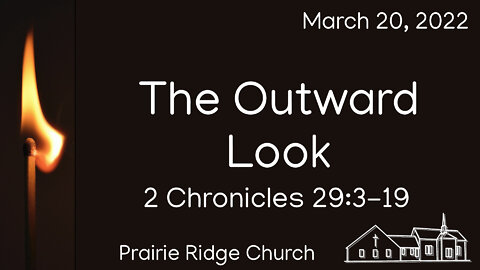 The Outward Look - 2 Chronicles 30:1-12