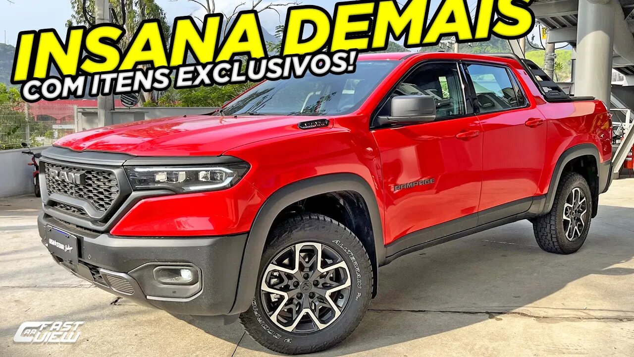 Nova Ram Rampage Rebel Barata E Potente Que Ranger E Hilux Op O Mais Racional Na Categoria