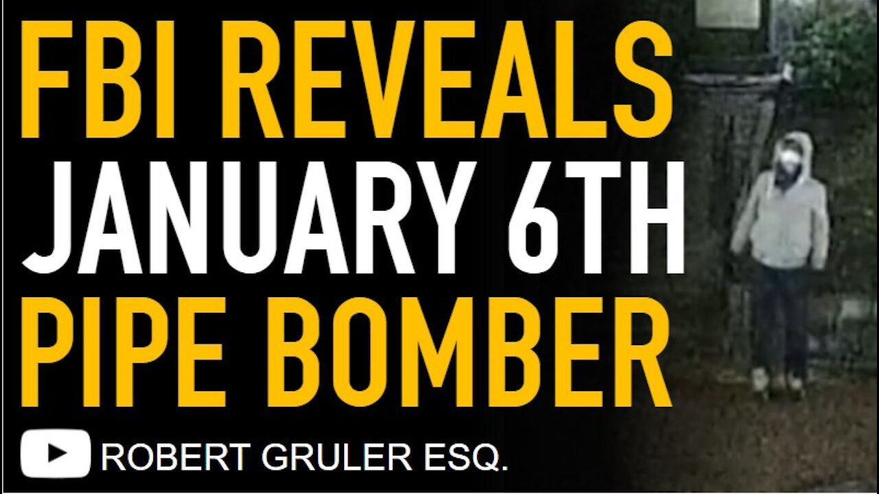 Fbi Releases January 6th Alleged Pipe Bomber Video And Asks For Help